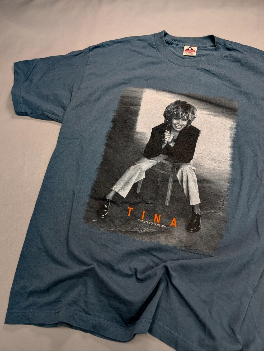 Tina Turner 2000 Twenty Four Seven Tour T Shirt XL Giant AAA